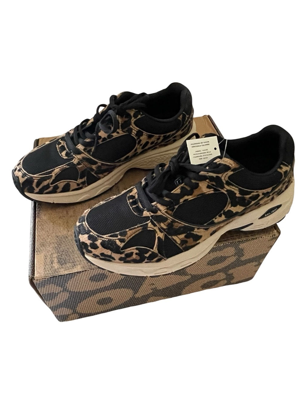 Coach Sport Sneaker With Leopard Print Size 9 - NWT** - Picture 1 of 8